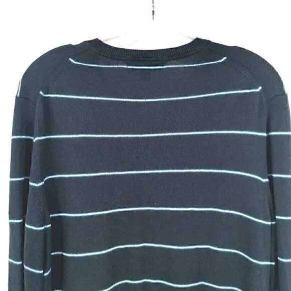 Banana Republic Men's L Silk Cashmere Striped - Picture 9 of 11